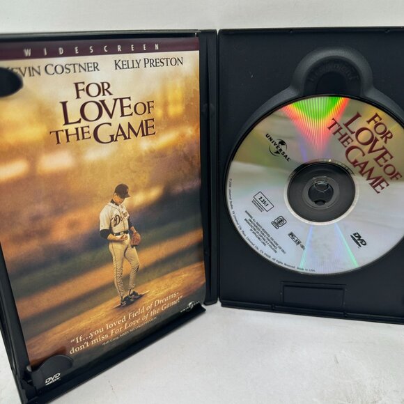 For Love Of The Game DVD Kevin Costner Kelly Preston Widescreen Universal - Picture 3 of 3